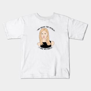 Buffy Summers Saved The World Kids T-Shirt